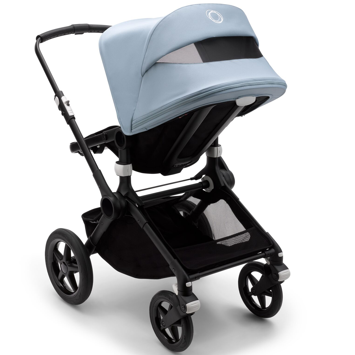 Коляска 2в1 Bugaboo Fox2 Complete Black Black-Vapor Blue - фото 14