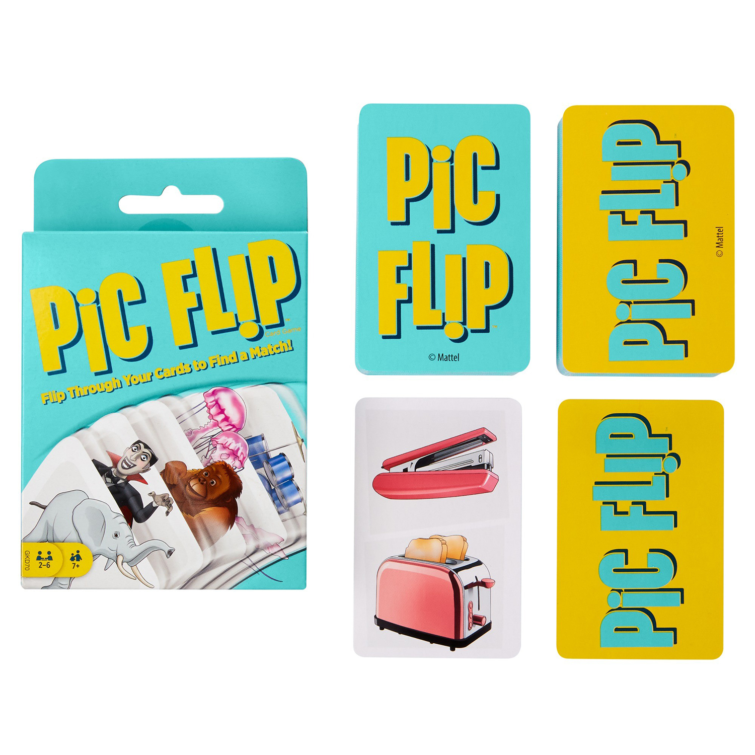 Игра настольная Mattel Pic Flip GKD70 - фото 4