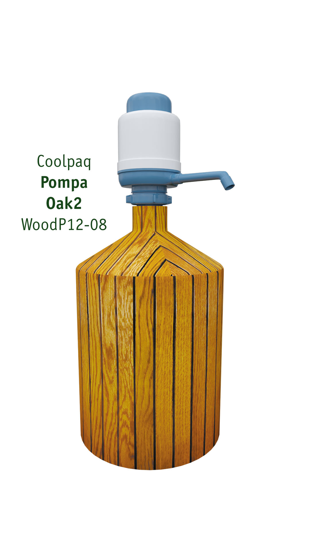 Чехол на бутыль 19л Coolpaq Dark Oak - фото 4