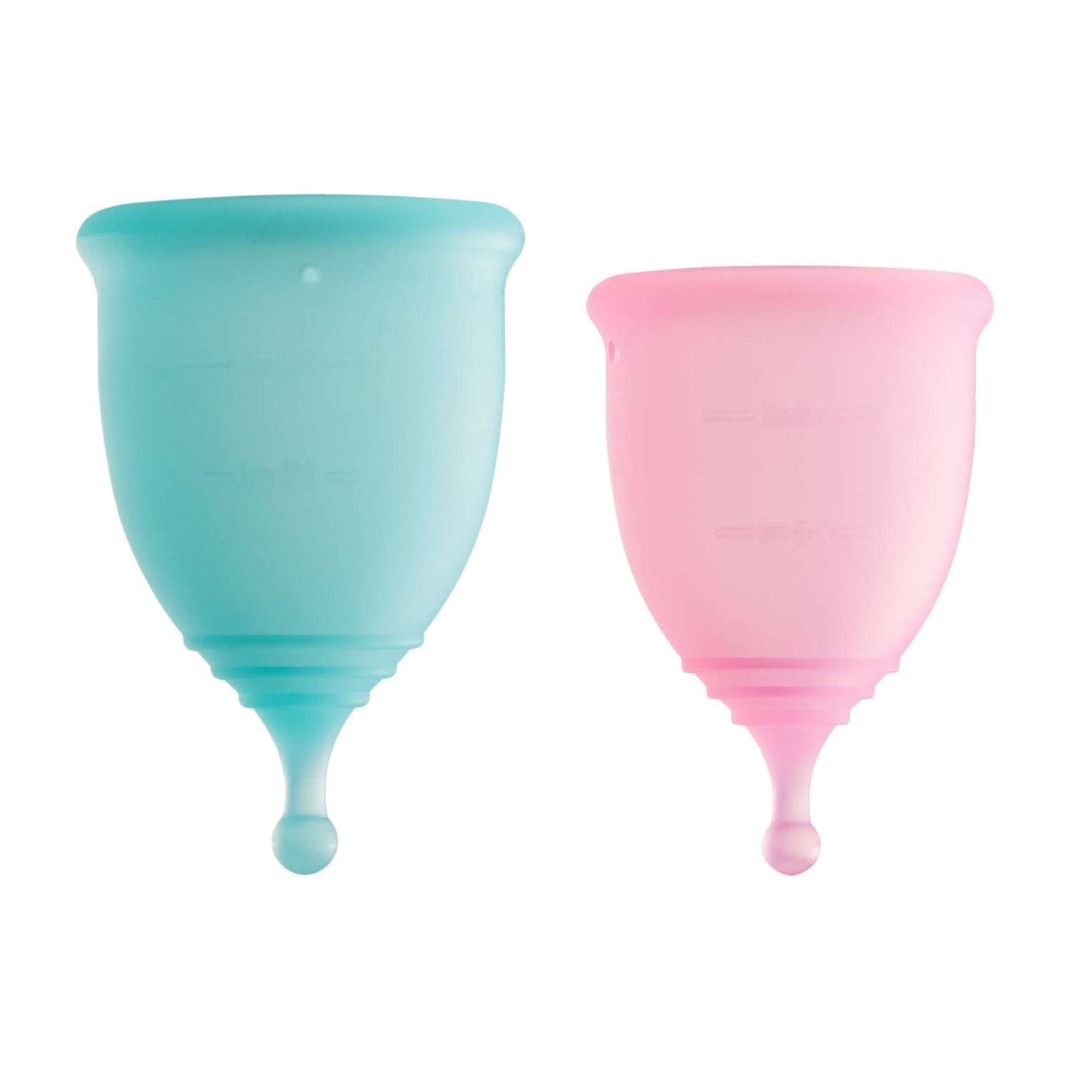 Менструальные чаши GLOW CARE Classic c мешочком размеры S (18 мл) и M (25 мл) - фото 2