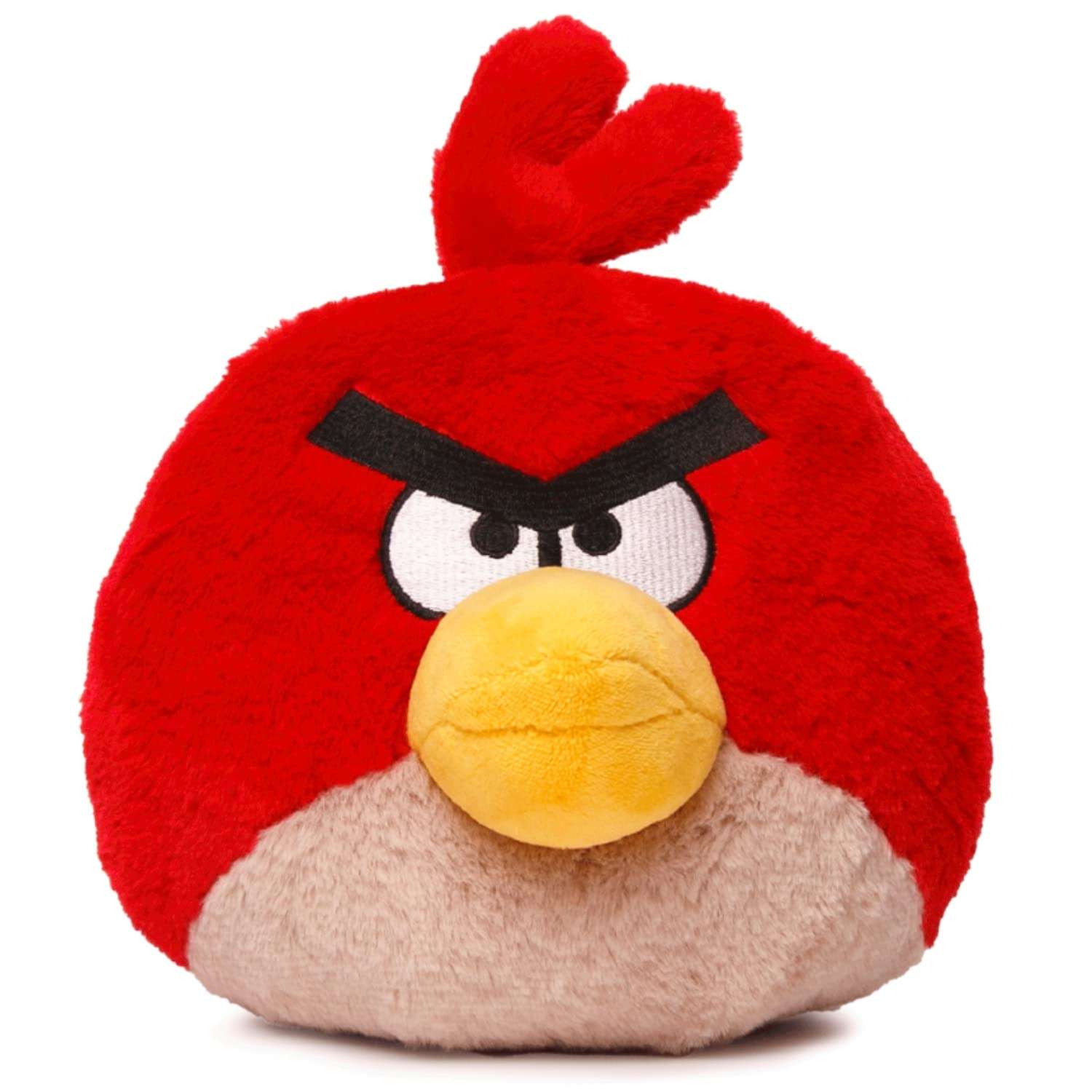 Мягкая игрушка CASTLELADY Angry Birds Ред со звуком 12 см - фото 1