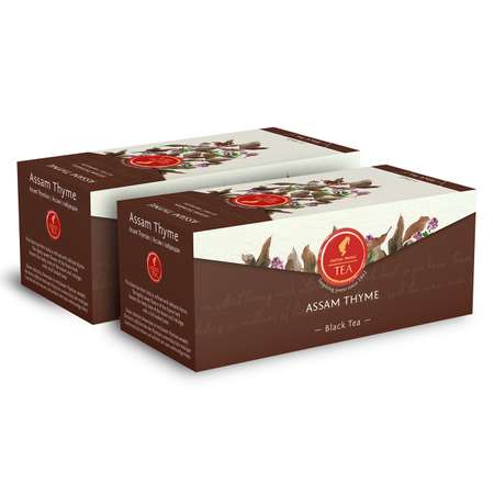 Чай Julius Meinl пакетированный Ассам с чабрецом 50 пакетиков