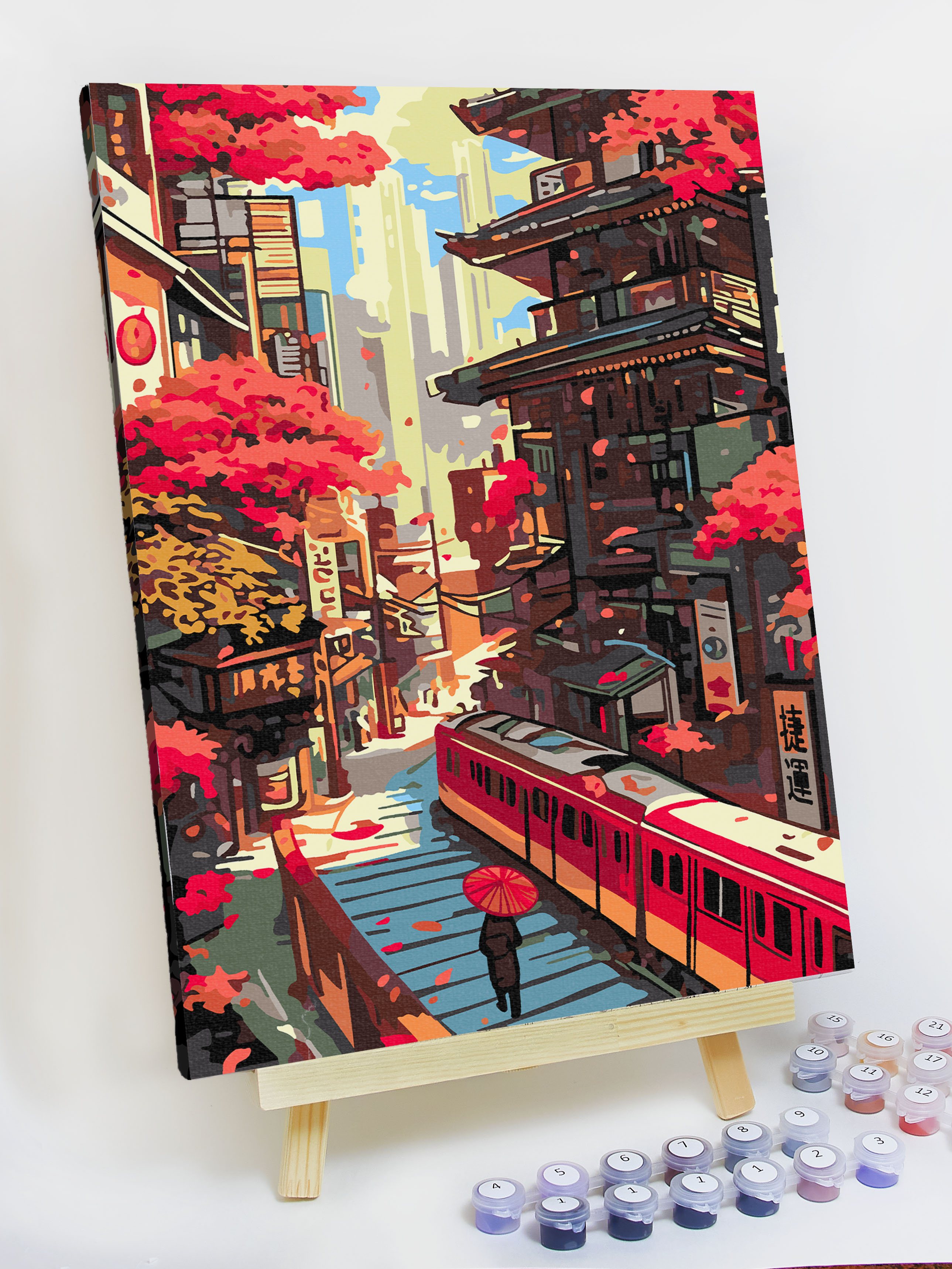 Картина по номерам Red Panda - фото 10