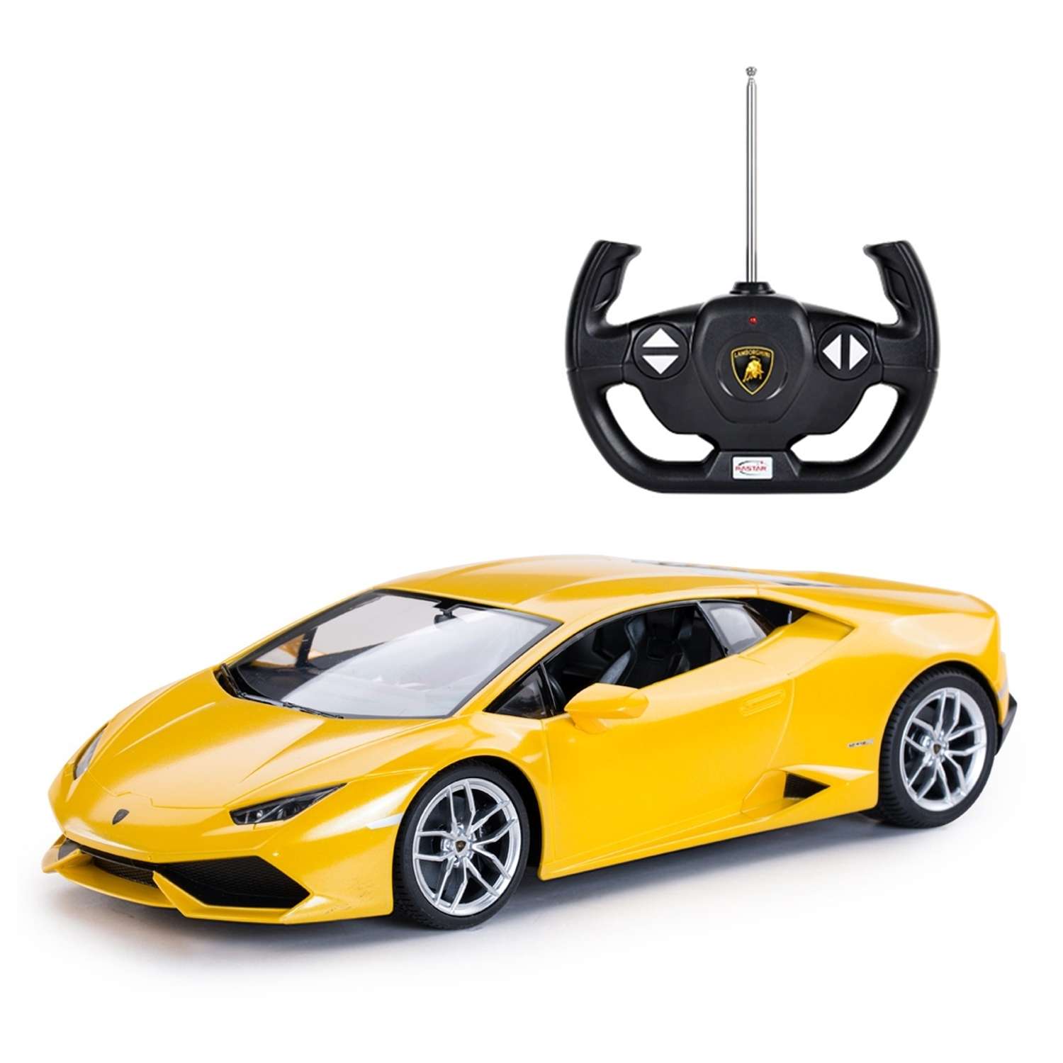 Машинка р/у Rastar Lamborghini 610-4 USB 1:14 Желтая - фото 1