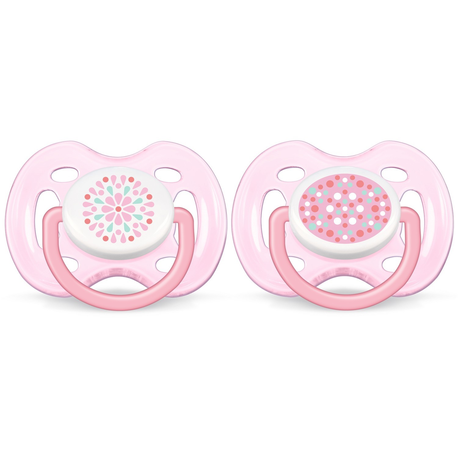 Пустышка Philips Avent Freeflow 0-6 мес 2 шт SCF180/26 - фото 1