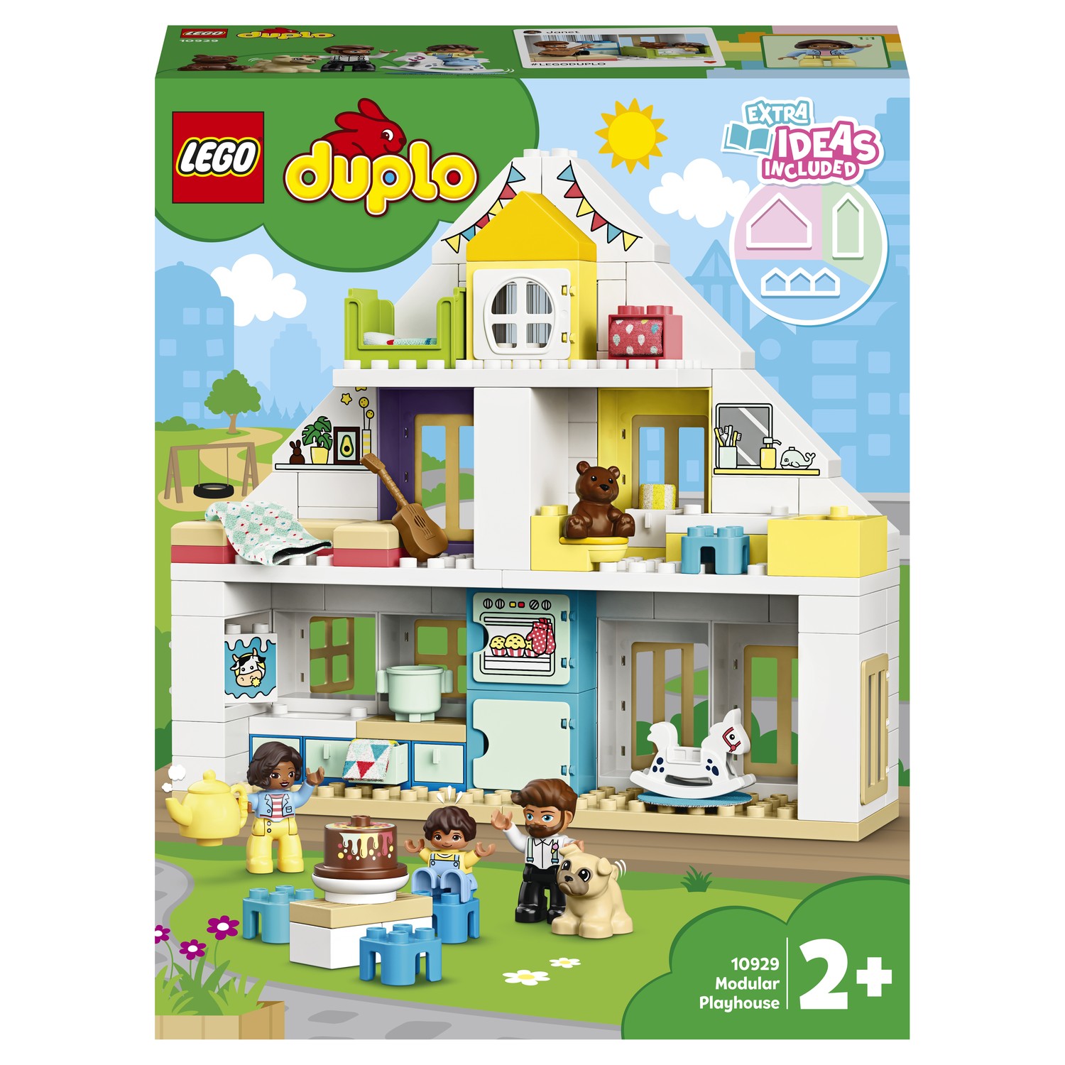 Конструктор LEGO DUPLO Town Дом модульный 10929 купить по цене 3199 ₽ в  интернет-магазине Детский мир