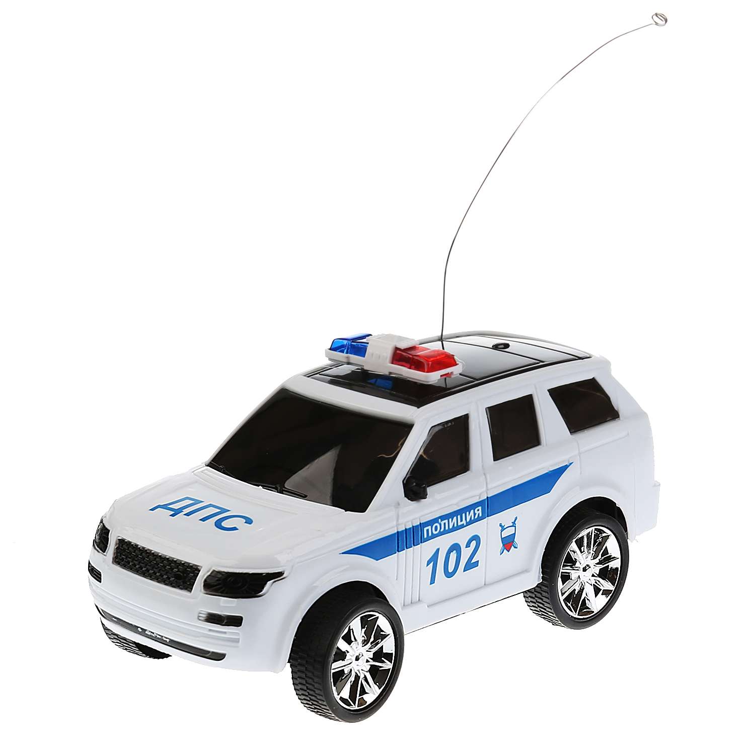 Машина радиоуправляемая Техно драйв Полиция со светом 288755 - фото 2