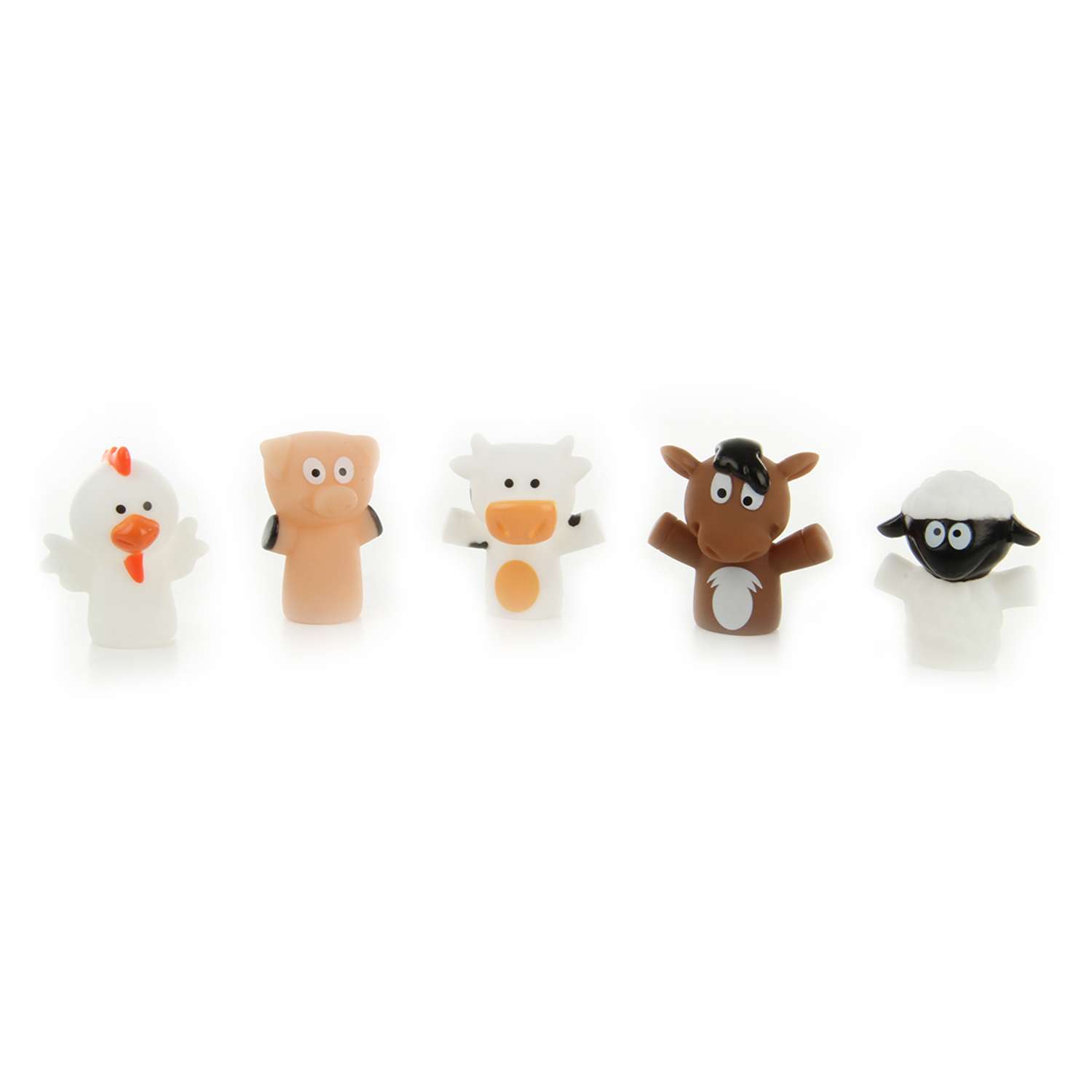 Набор игрушек на пальцы Ути Пути Домашние животные - фото 1