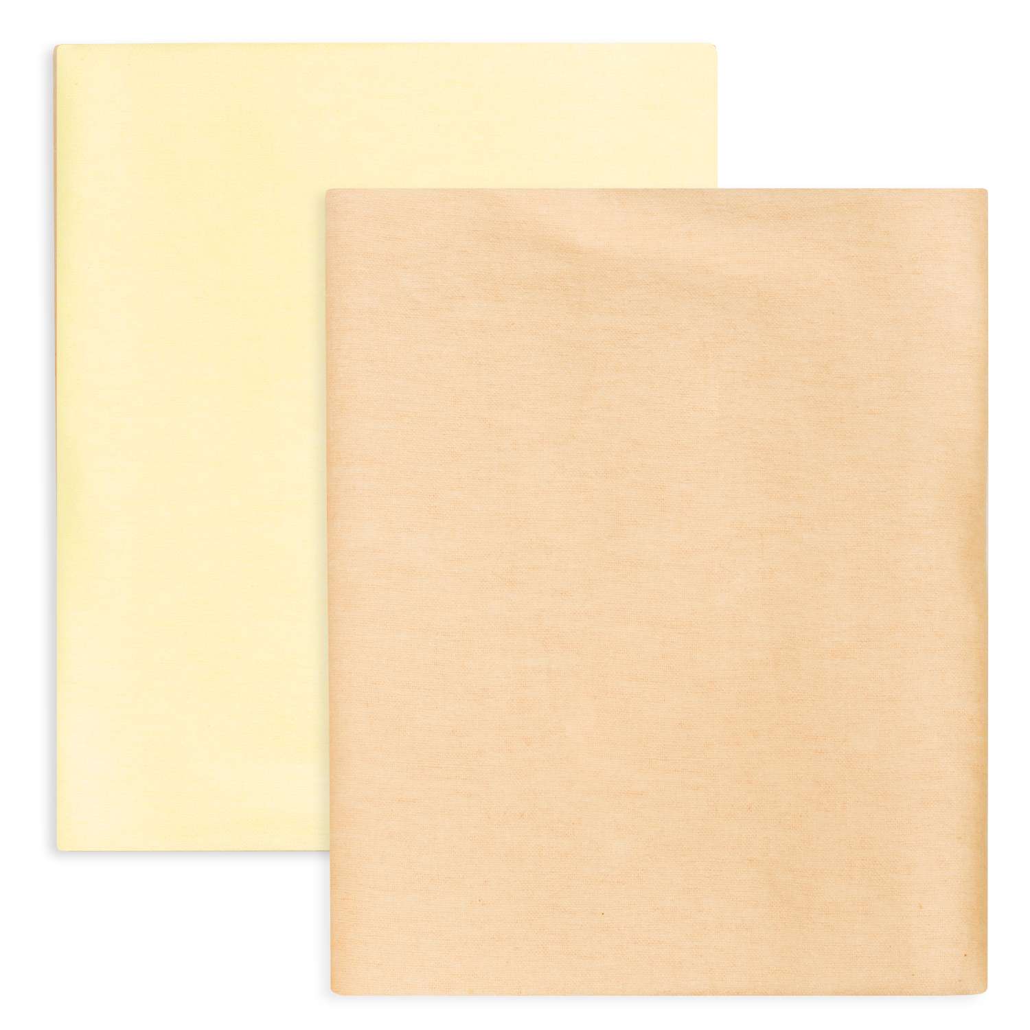 Пеленка фланелевая Чудо-Чадо для новорожденных «Тональность» персик/желтый 75х120см 2 шт - фото 6