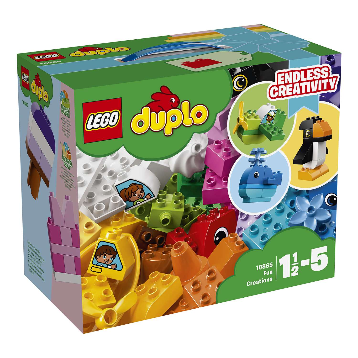 Конструктор LEGO Весёлые кубики DUPLO My First (10865) - фото 2