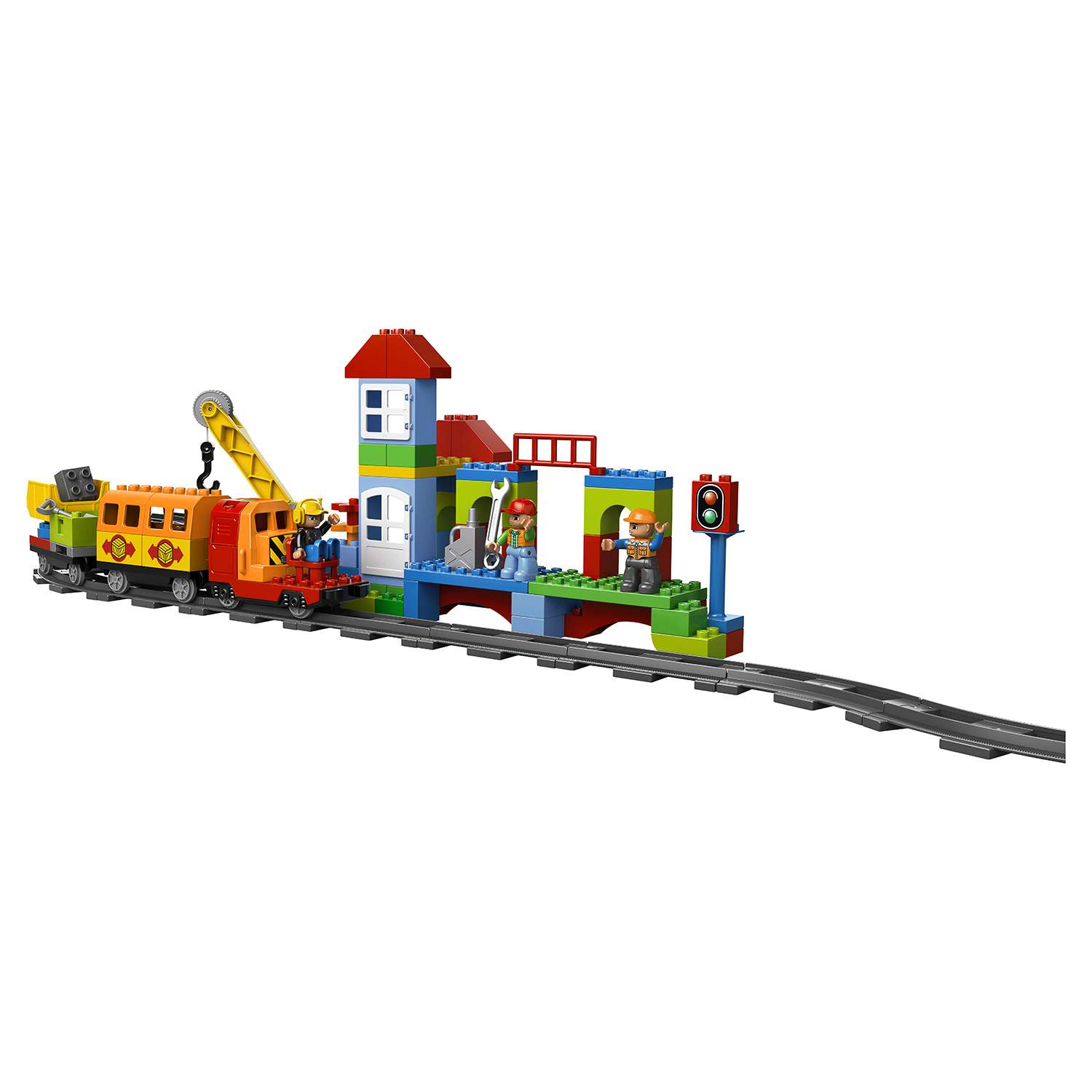 Конструктор LEGO DUPLO Town Большой поезд (10508) - фото 12