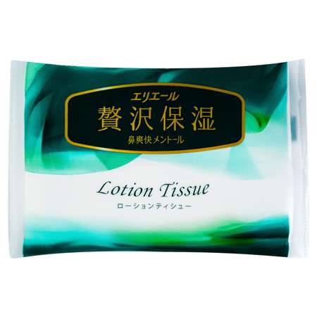 Салфетки бумажные Elleair Lotion Tissue Herbs 4*12шт