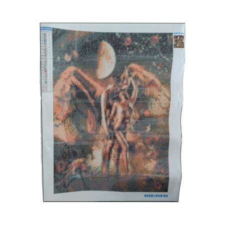 Алмазная мозаика Seichi Ангел и демон 30х40 см