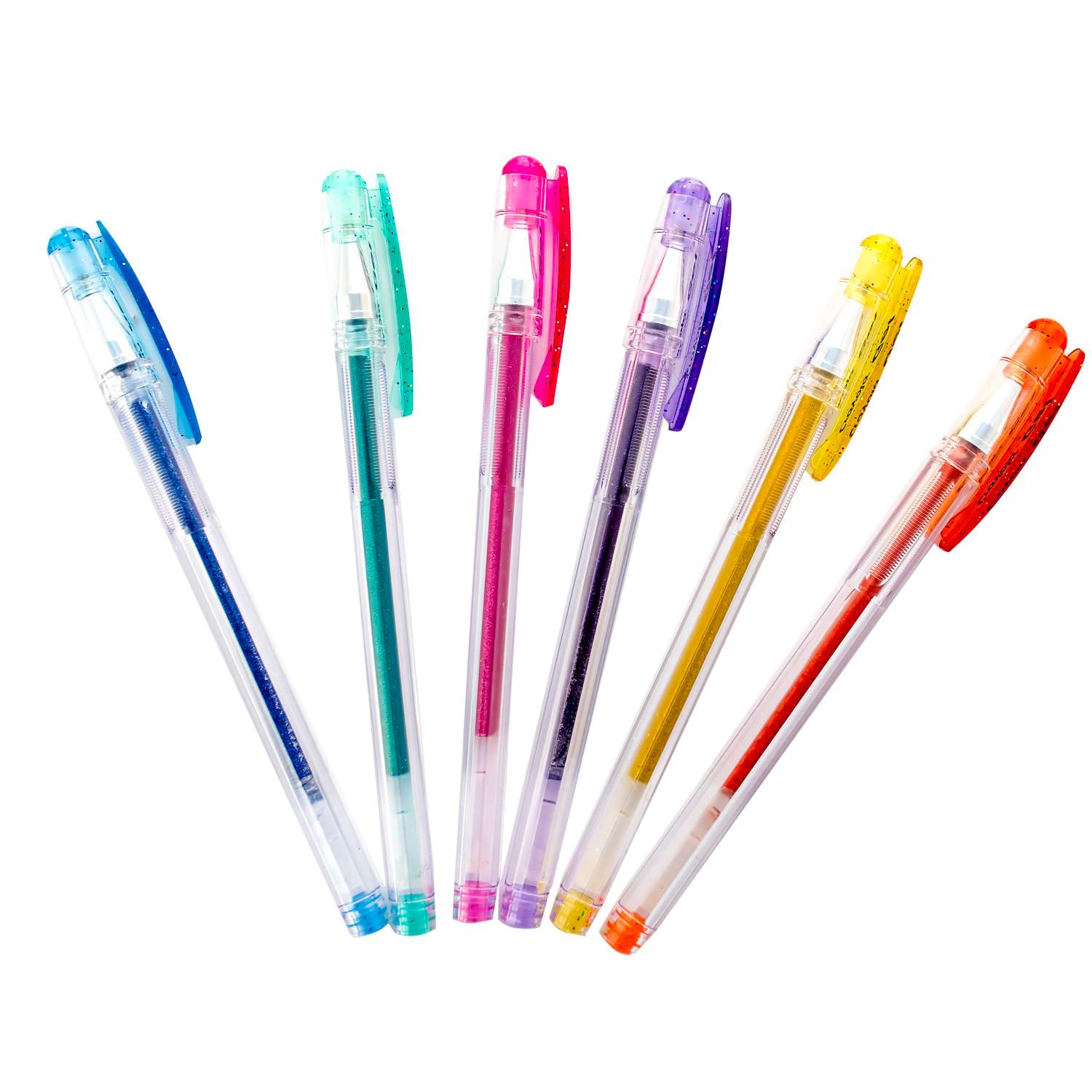 Ручки гелевые Crayola с блестками 6шт 7747 - фото 3