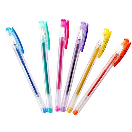 Ручки гелевые Crayola с блестками 6шт 7747