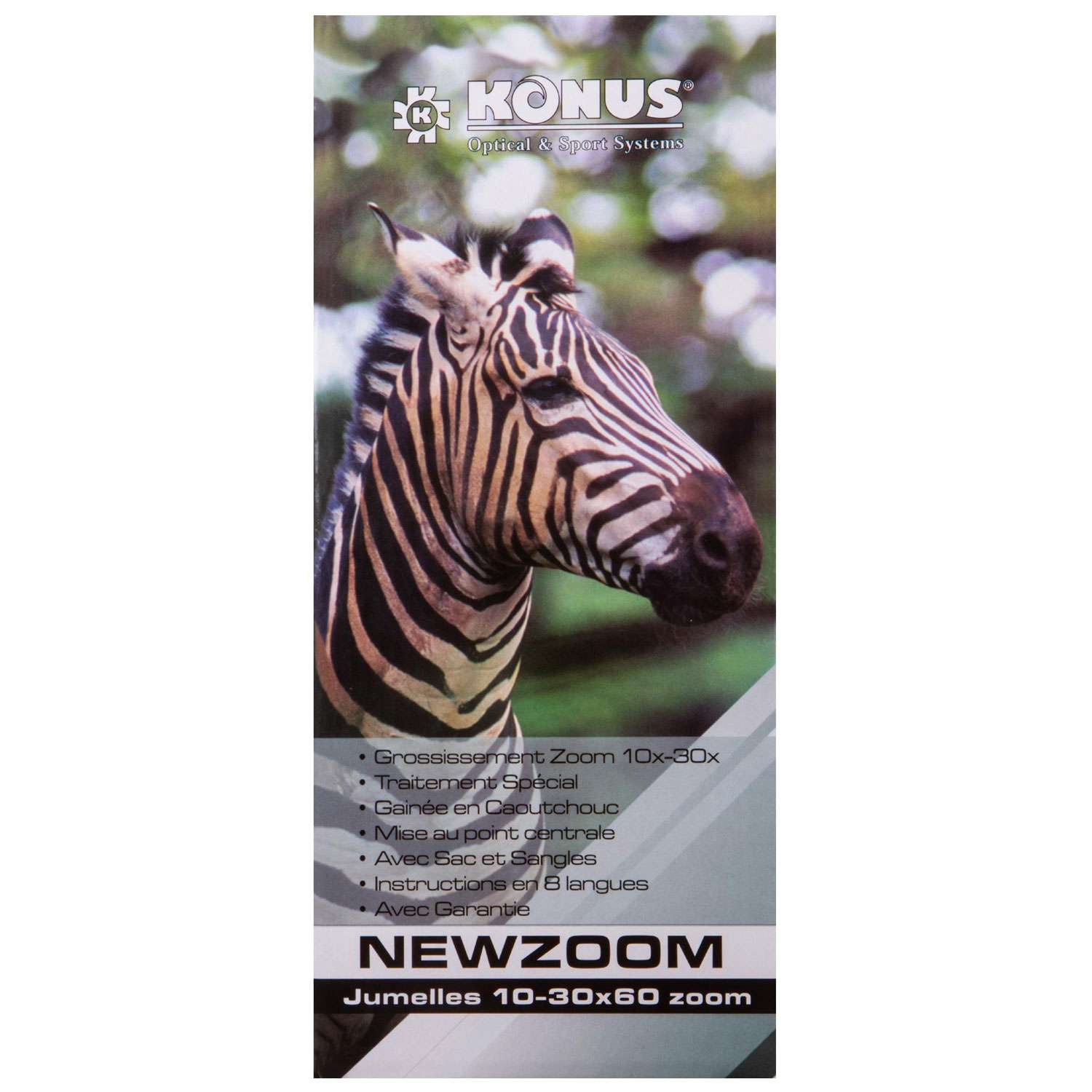 Бинокль Konus NewZoom 10–30x60 - фото 14