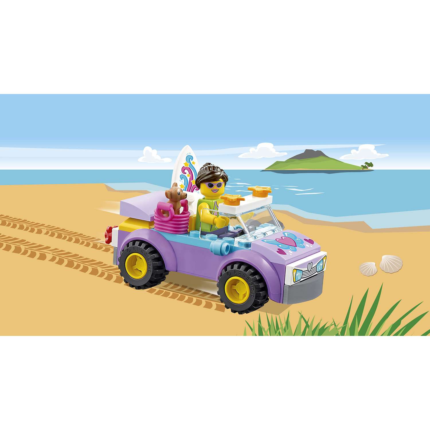 Конструктор LEGO Juniors Поездка на пляж (10677) - фото 5