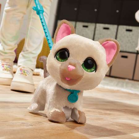 Игрушка Furreal Friends Питомец на поводке Большая кошка F8131ES0