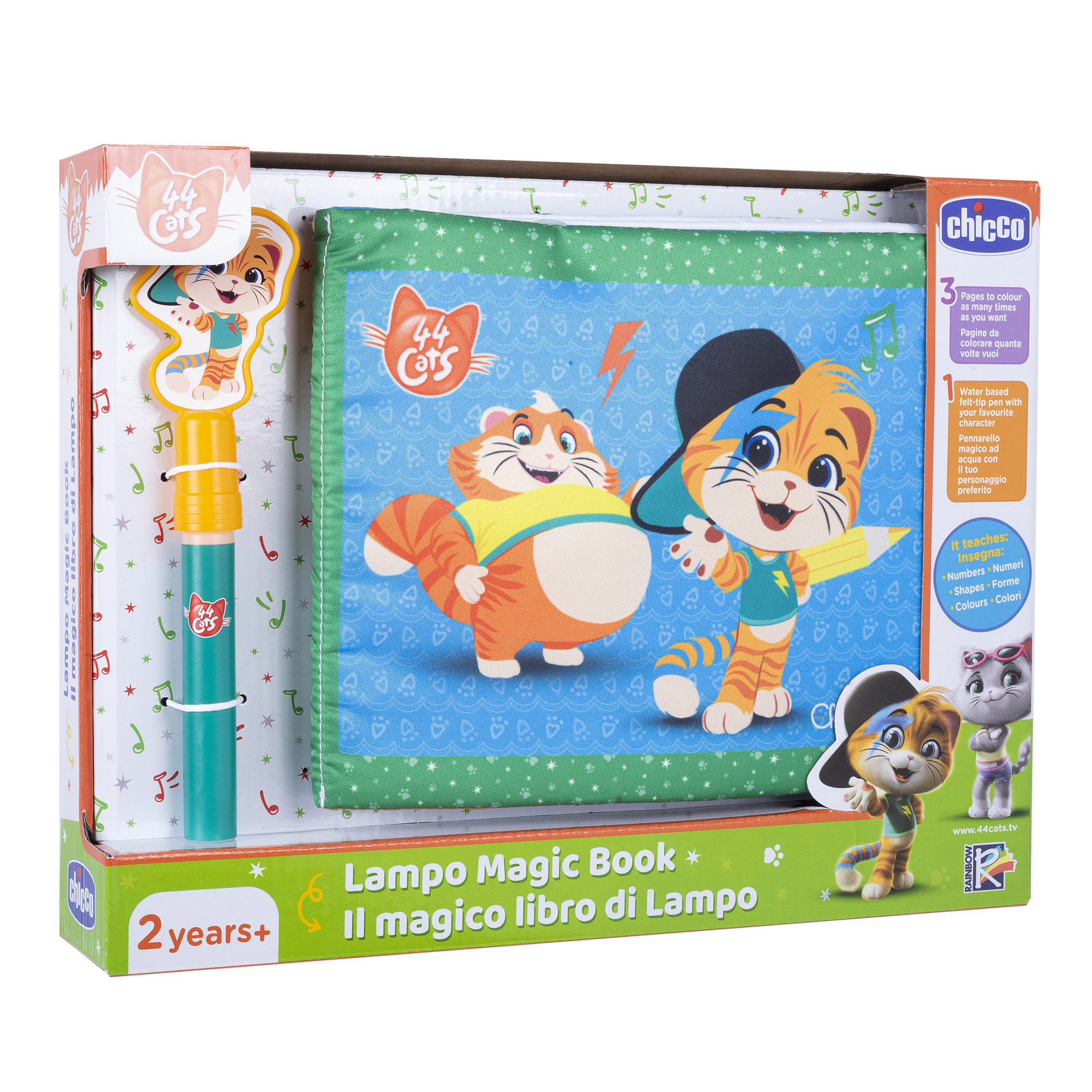 Игрушка CHICCO Книжка мягкая Lampo Лампо - фото 3