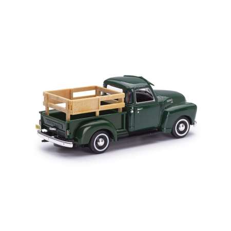 Мини-модель 1:43 CARARAMA Chevrolet C-3100 Pickup with fence металлическая зеленая