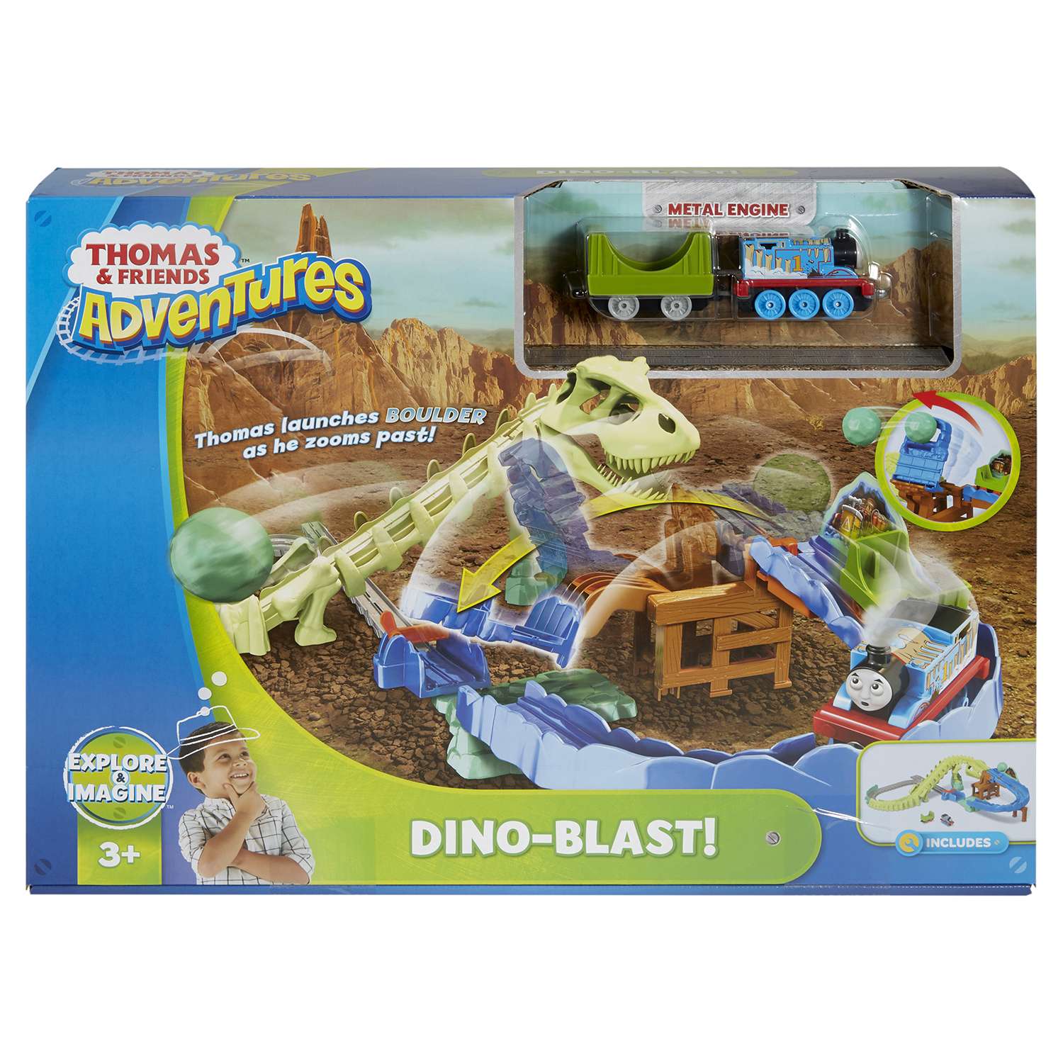 Набор игровой Thomas & Friends Взрыв на динозавре! FJP86 FJP86 - фото 2