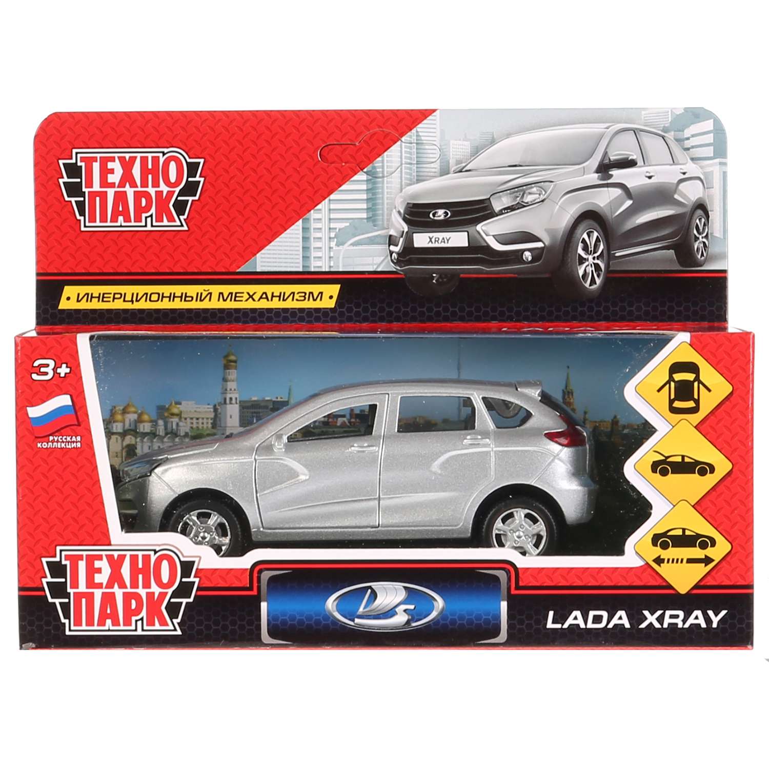 Машина Технопарк Lada Xray инерционная 271516 271516 - фото 2