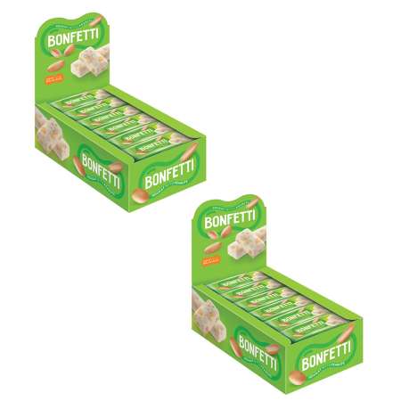 Батончики KDV Bonfetti 2 упаковки по 18 штук