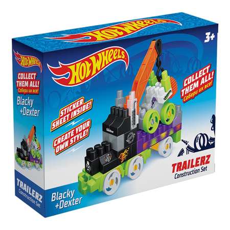 Конструктор BAUER Hot Wheels Trailerz Blacky+Dexter 723