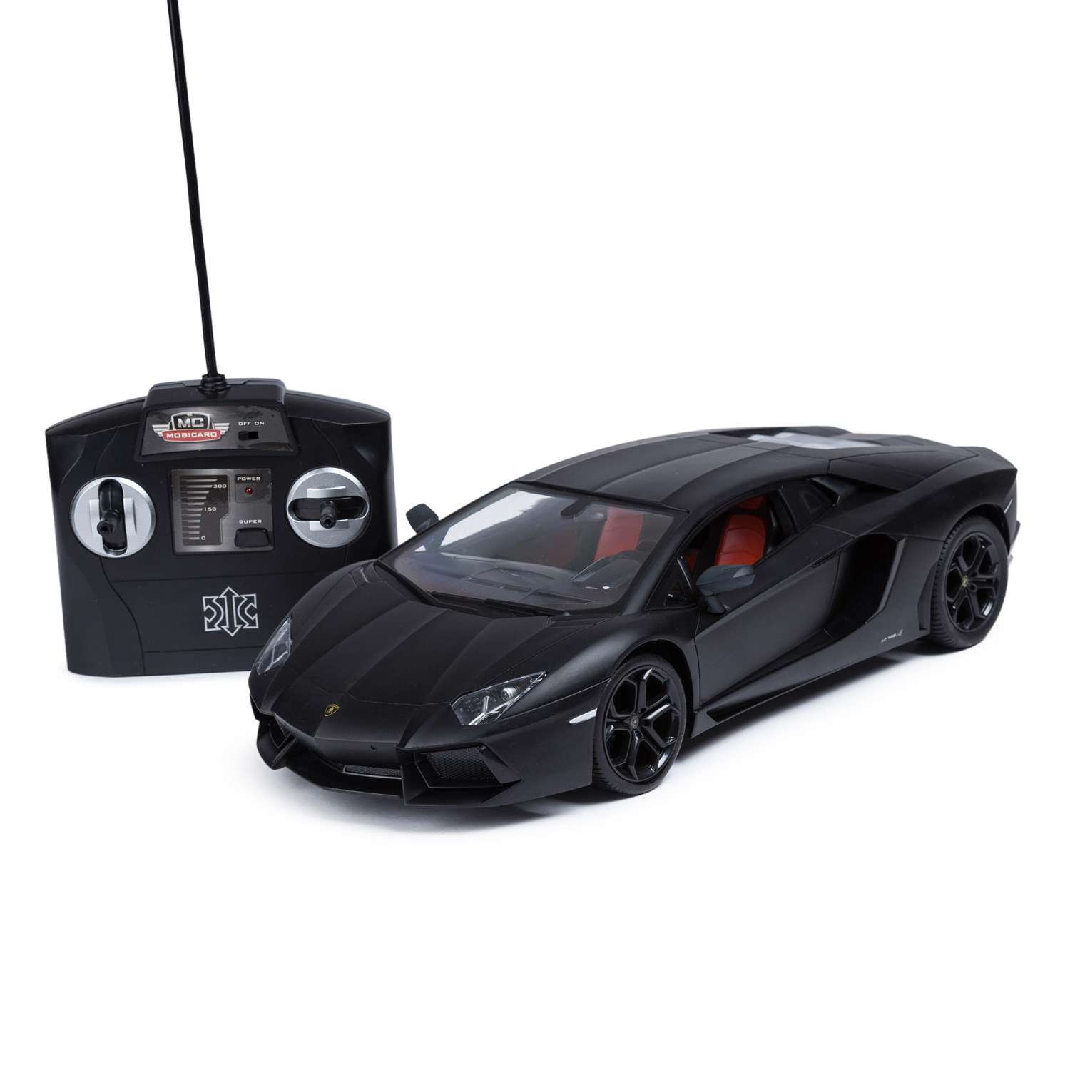 Машинка на радиоуправлении Mobicaro Lamborghini LP700 1:14 34 см Черная - фото 1