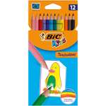 Цветные карандаши BIC Tropicolors 12 цв