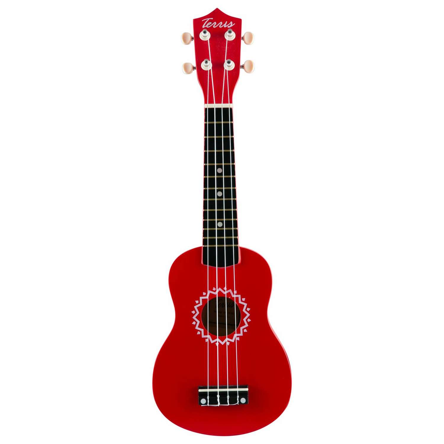 Гитара гавайская Terris укулеле сопрано JUS-10 RD - фото 1