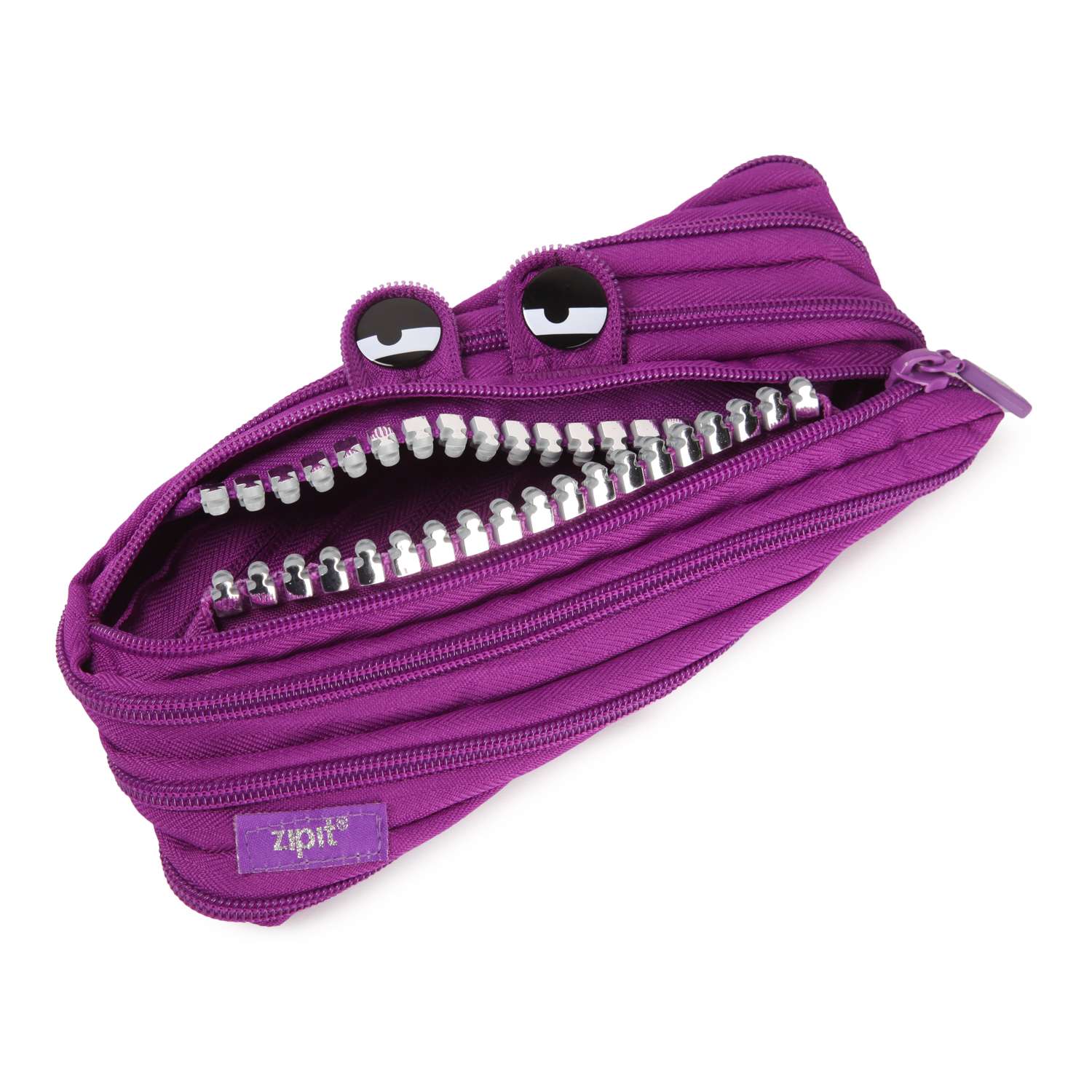 Пенал Zipit Grizzl Monsters Фиолетовый ZTM-GR-JM - фото 1