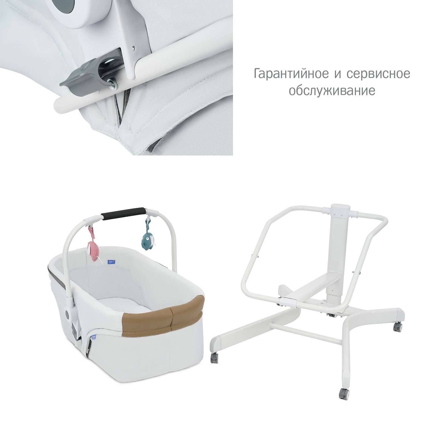 Колыбель SIMPLICITY 3000 Elite 5 в 1 Серый - фото 8