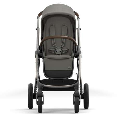 Коляска Cybex Gazelle S TPE Soho с корзиной и дождевиком Grey