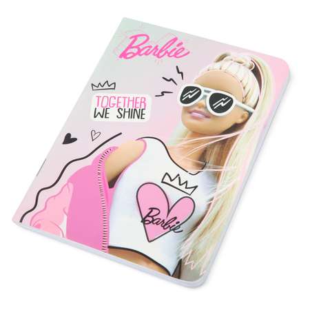 Блокнот Erhaft Barbie +7цветных карандашей DM0910