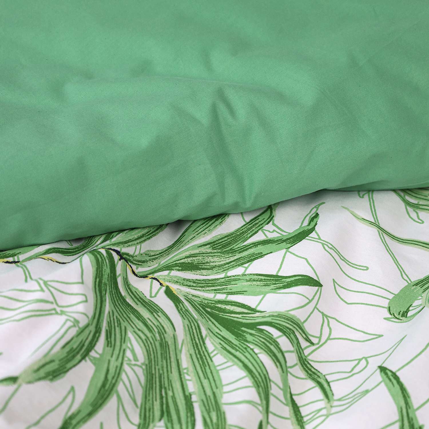 Комплект постельного белья Bravo Пальм 2-спальный макси наволочки 70х70 - фото 3