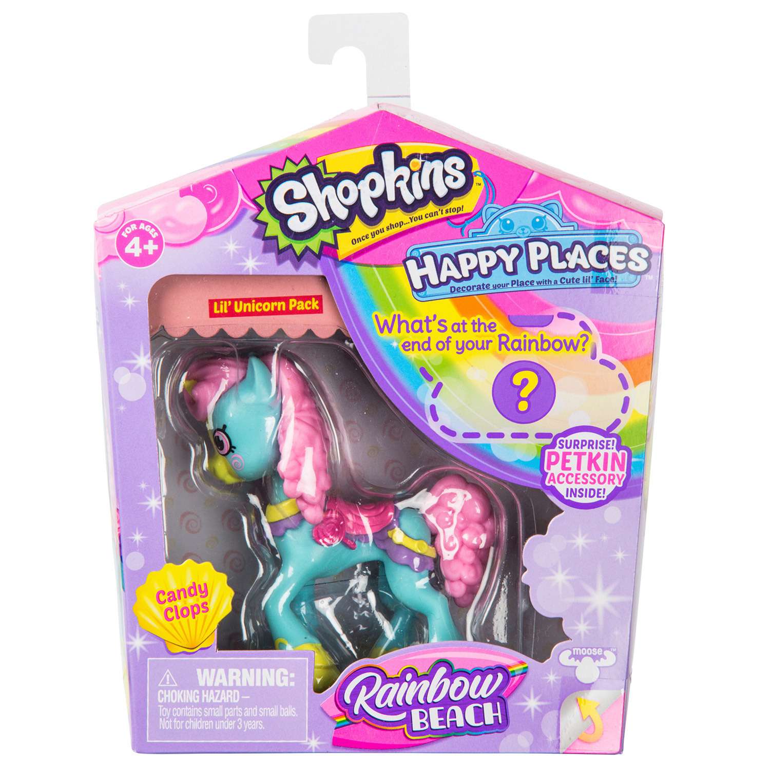 Игрушка Happy Places Shopkins с пони Кэнди Цок 56917 в непрозрачной упаковке (Сюрприз) - фото 2