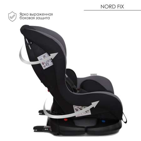 Автокресло Babyton Nord Fix Black-Grey