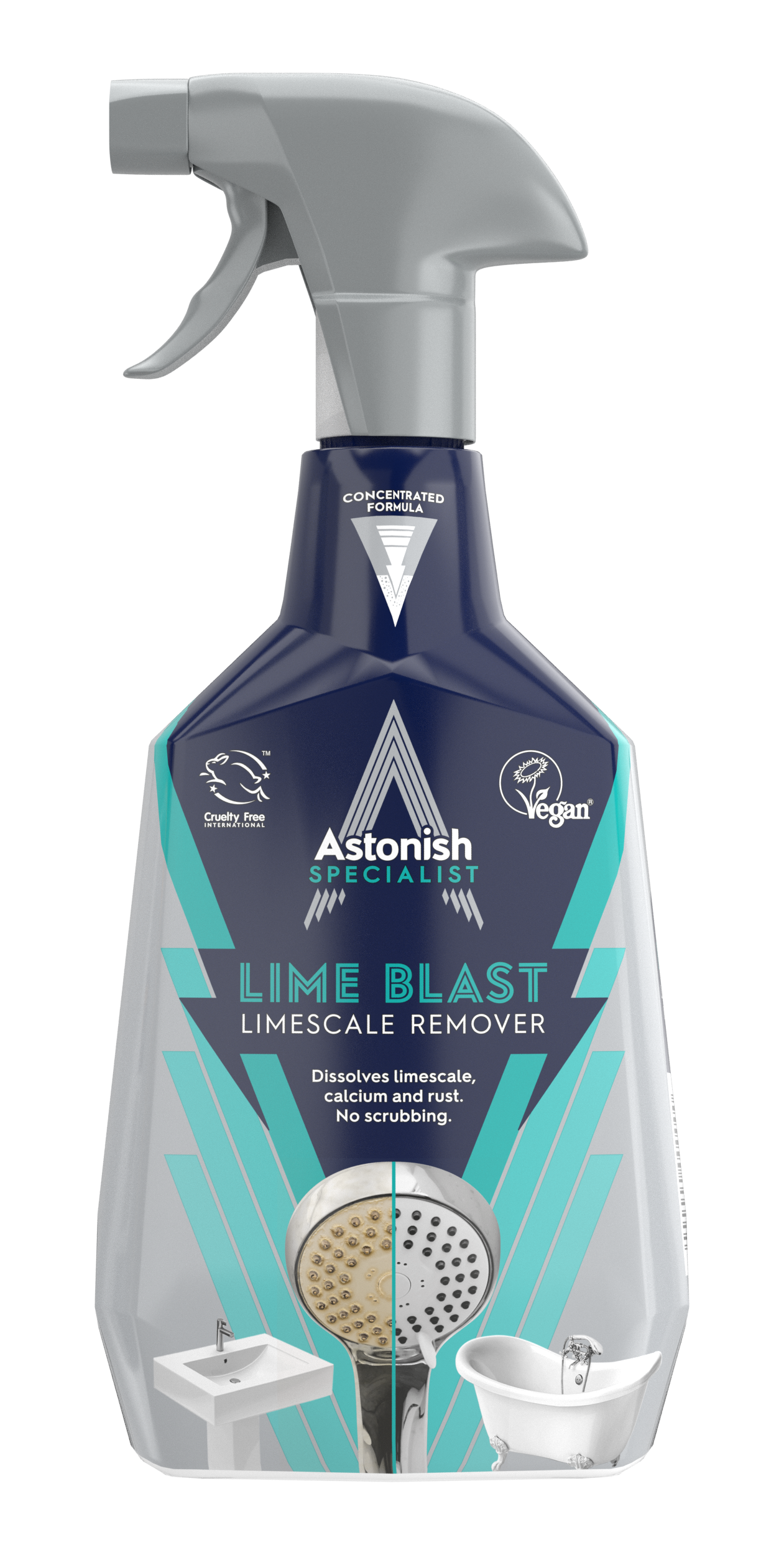 Интенсивный удалитель Astonish известкового налета с ароматом эвкалипта Specialist Ultimate Limescale Remover - фото 1