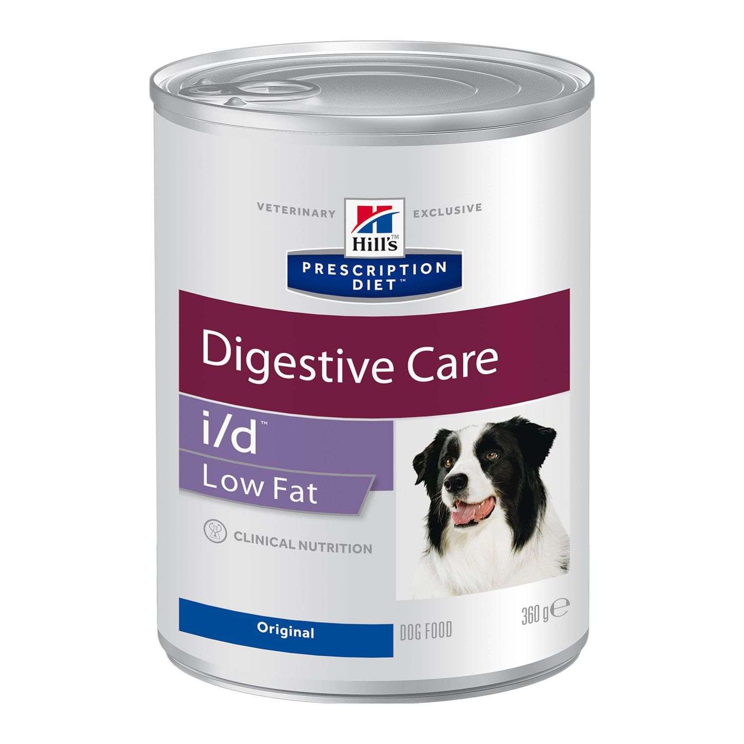 Корм для собак HILLS 360г Prescription Diet i/d LowFat DigestiveCare для ЖКТ и поджелудочной железы консервированный - фото 1