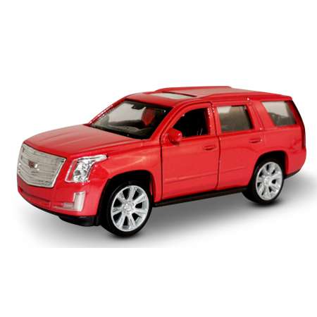 Машинка WELLY модель 2017 Cadillac Escalade 1:38 красная