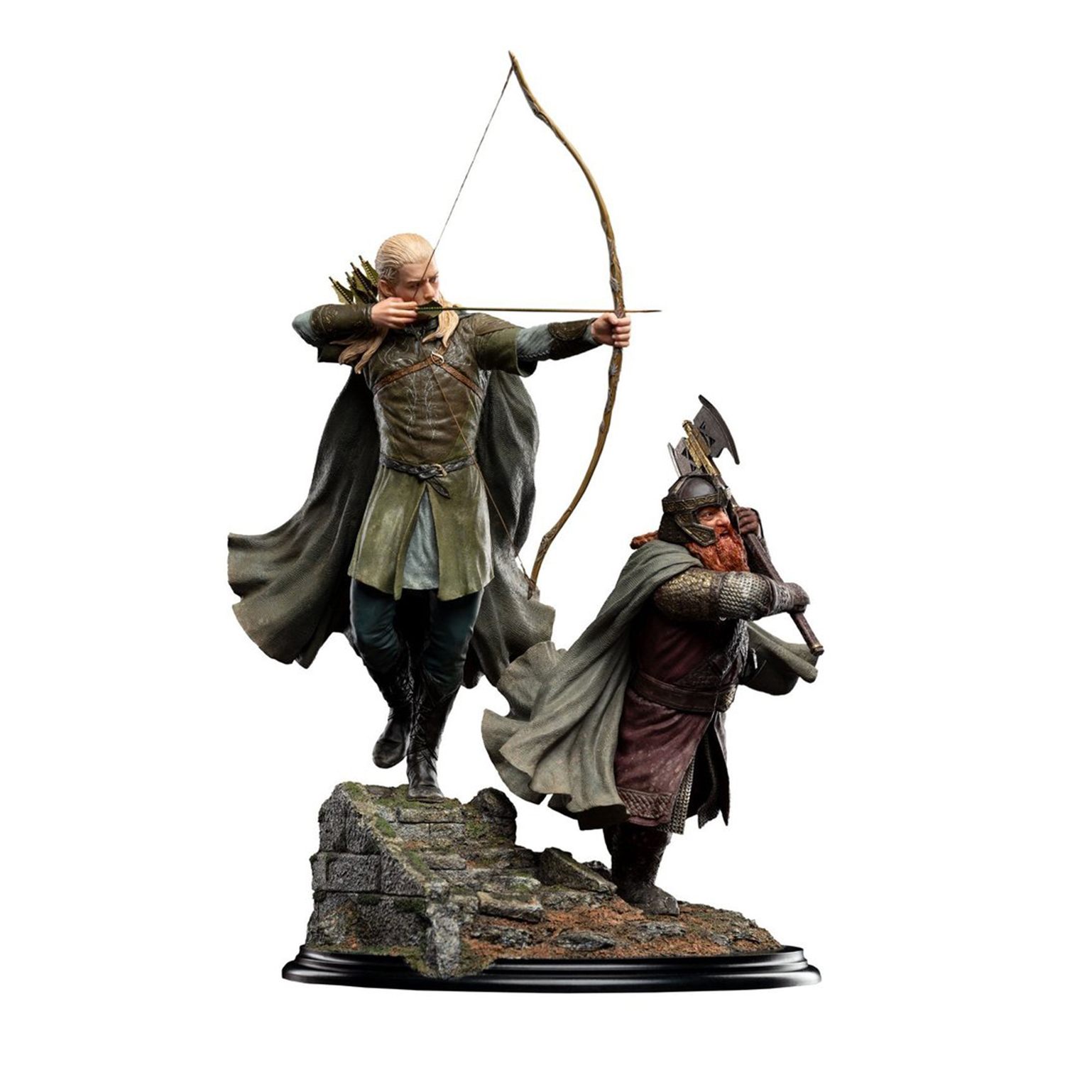 Статуэтка The Lord of the Rings Коллекционная Legolas and Gimli at Amon Hen 1/6 Scale - фото 5