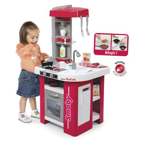 Кухня электронная Smoby Tefal Studio 27 аксессуаров 311022