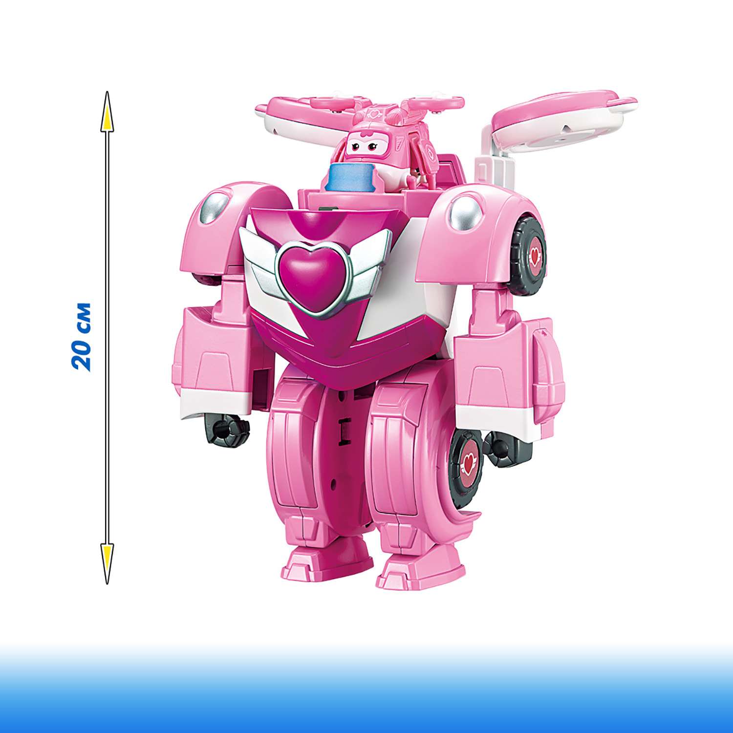 Машина трансформер Super Wings с фигуркой Диззи EU770354 - фото 4