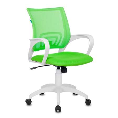 Кресло компьютерное Бюрократ офисное CH-W695N ткань сетка светло-зеленый