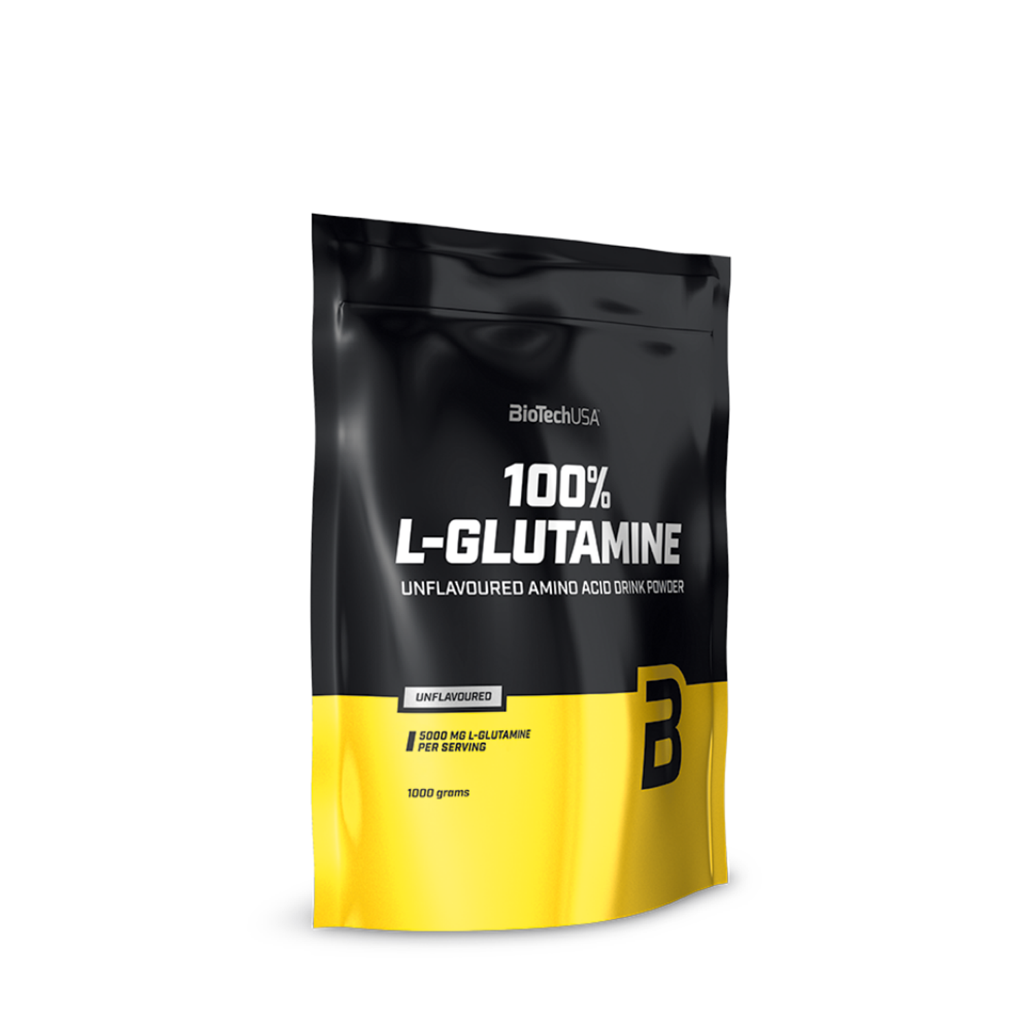 L-глутамин BiotechUSA 100% L-glutamine 1000 г - фото 1