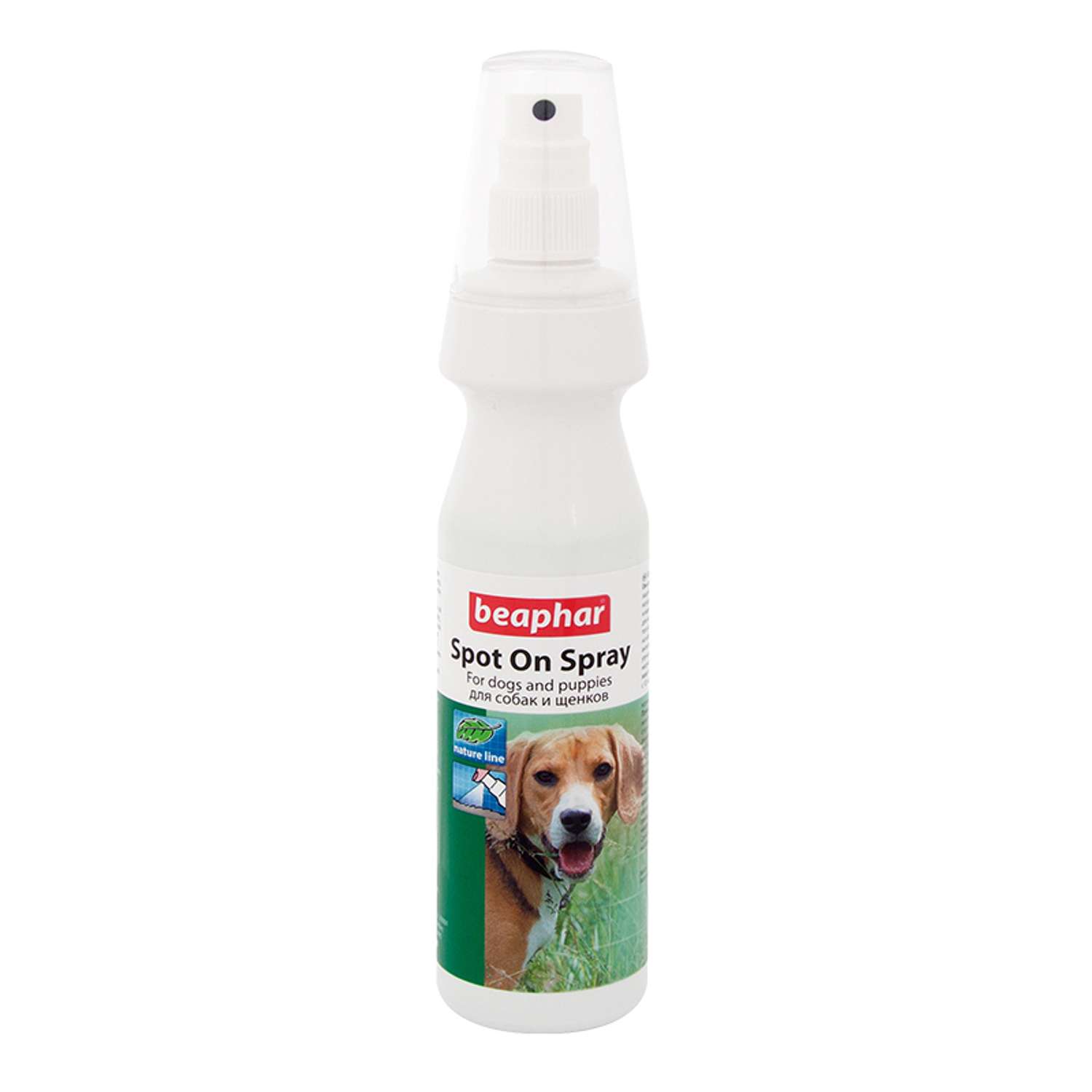 Спрей для собак Beaphar Spot On Spray от клещей и блох с маслом маргозы и лаванды 150мл - фото 1