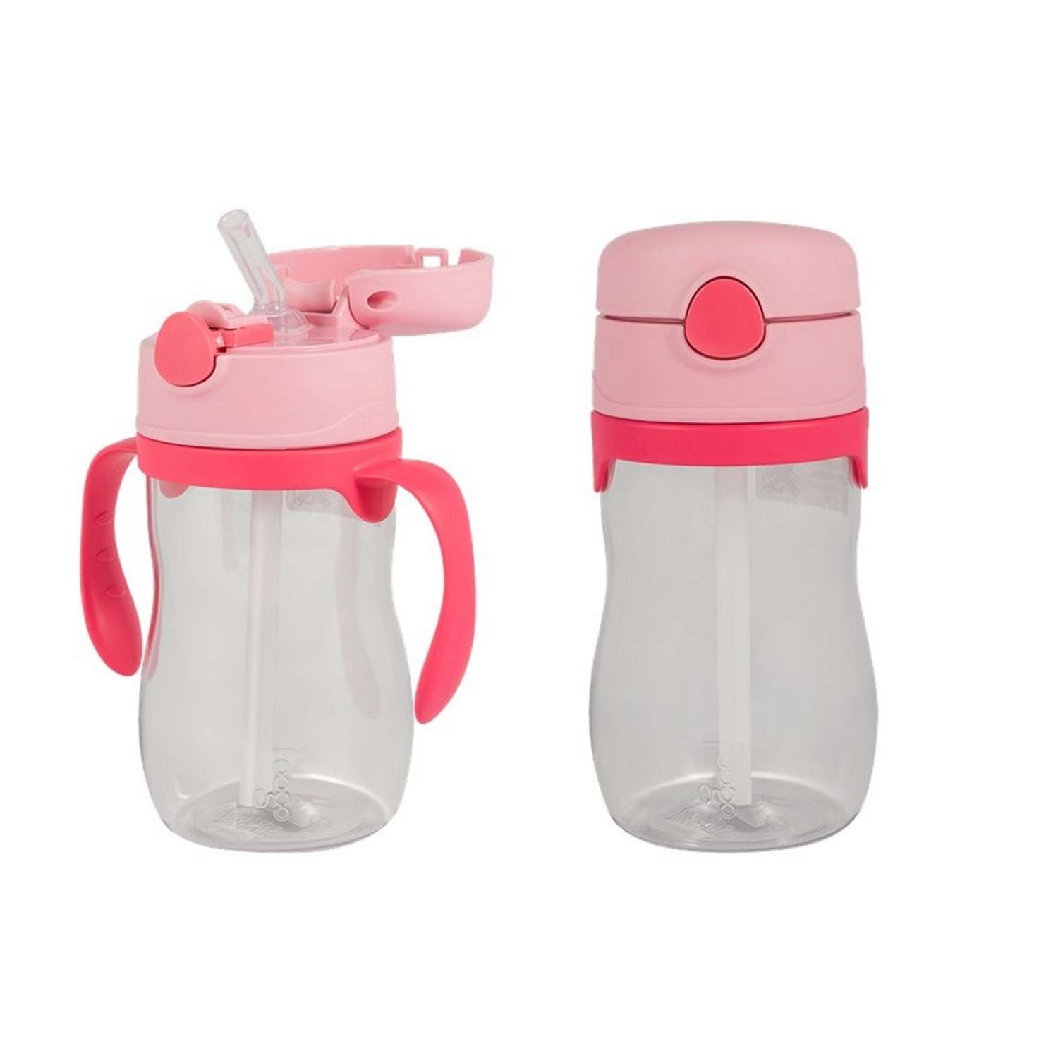 Детский термос и бутылка THERMOS 290 мл. +290 мл. розовый - фото 2