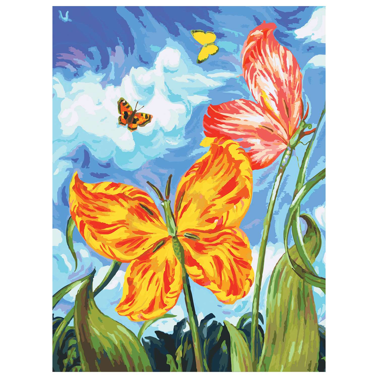 Набор для рисования Белоснежка Бабочки (755-AS) - фото 1