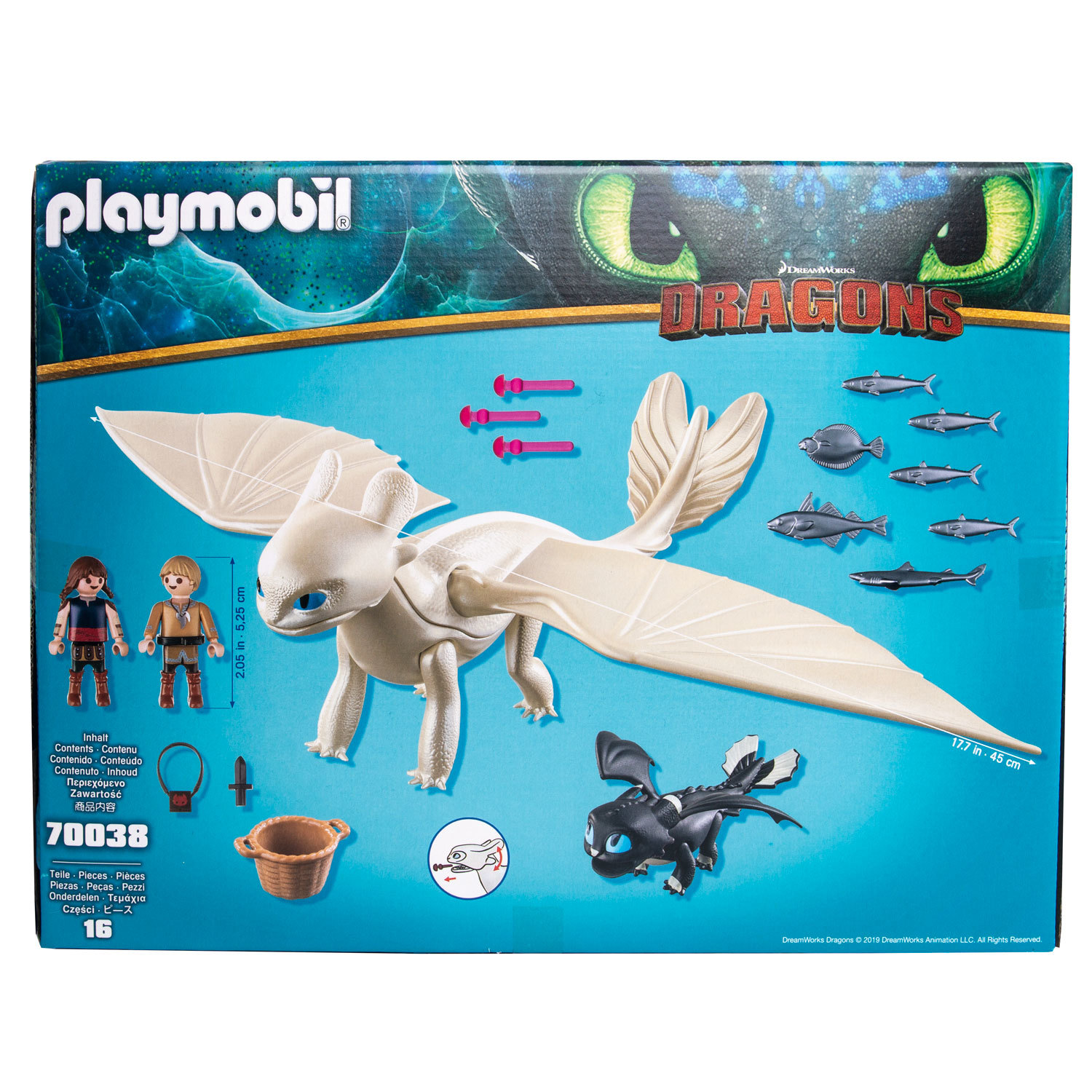 Конструктор Playmobil Dragons Дневная Фурия 70038pm - фото 3